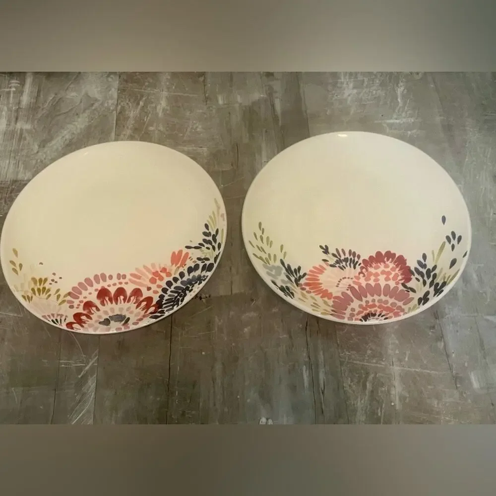 Crate & Barrel Kelly Ventura Salad Plates, set of 2